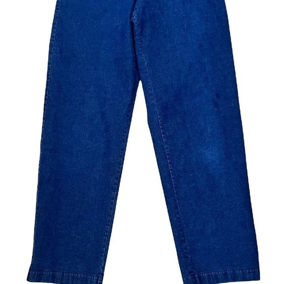 EILEEN Fisher Sz XS Elastic Waist Side ZIP Jeans - Picture 2 of 4